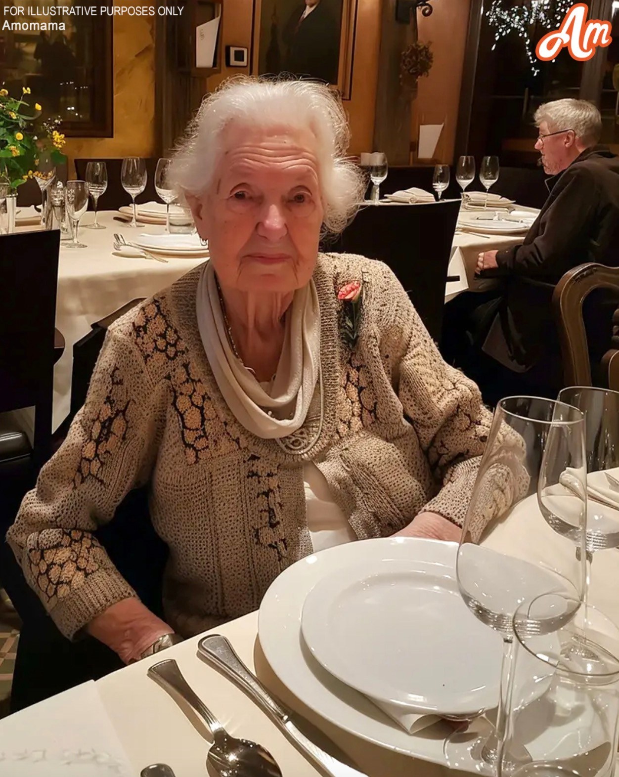 A waitress forced me to kneel in the restaurant — her unexpected reason brought me to tears