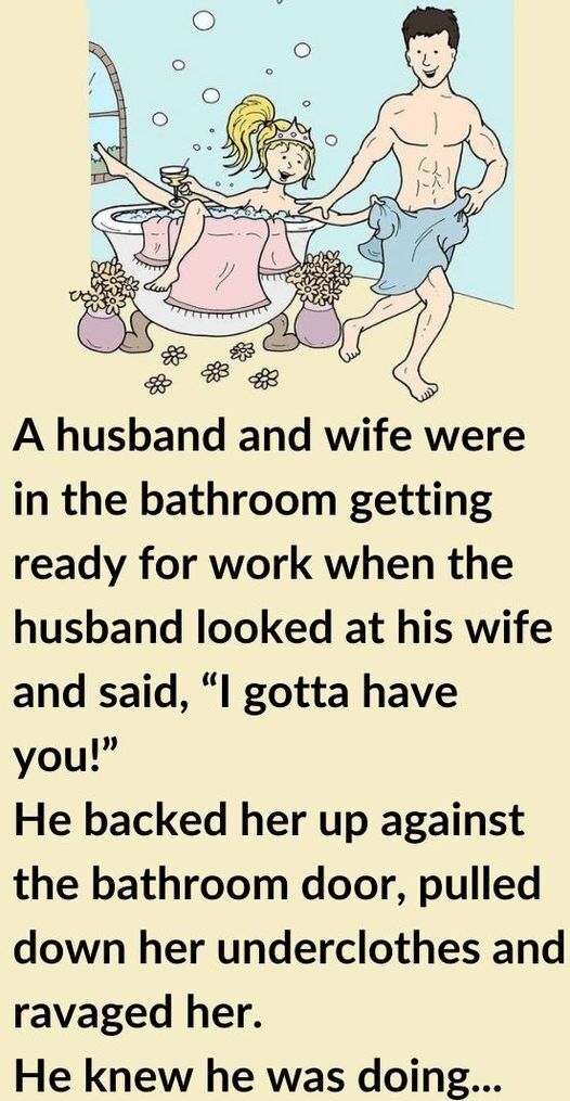 Bumpy Morning in the Bathroom