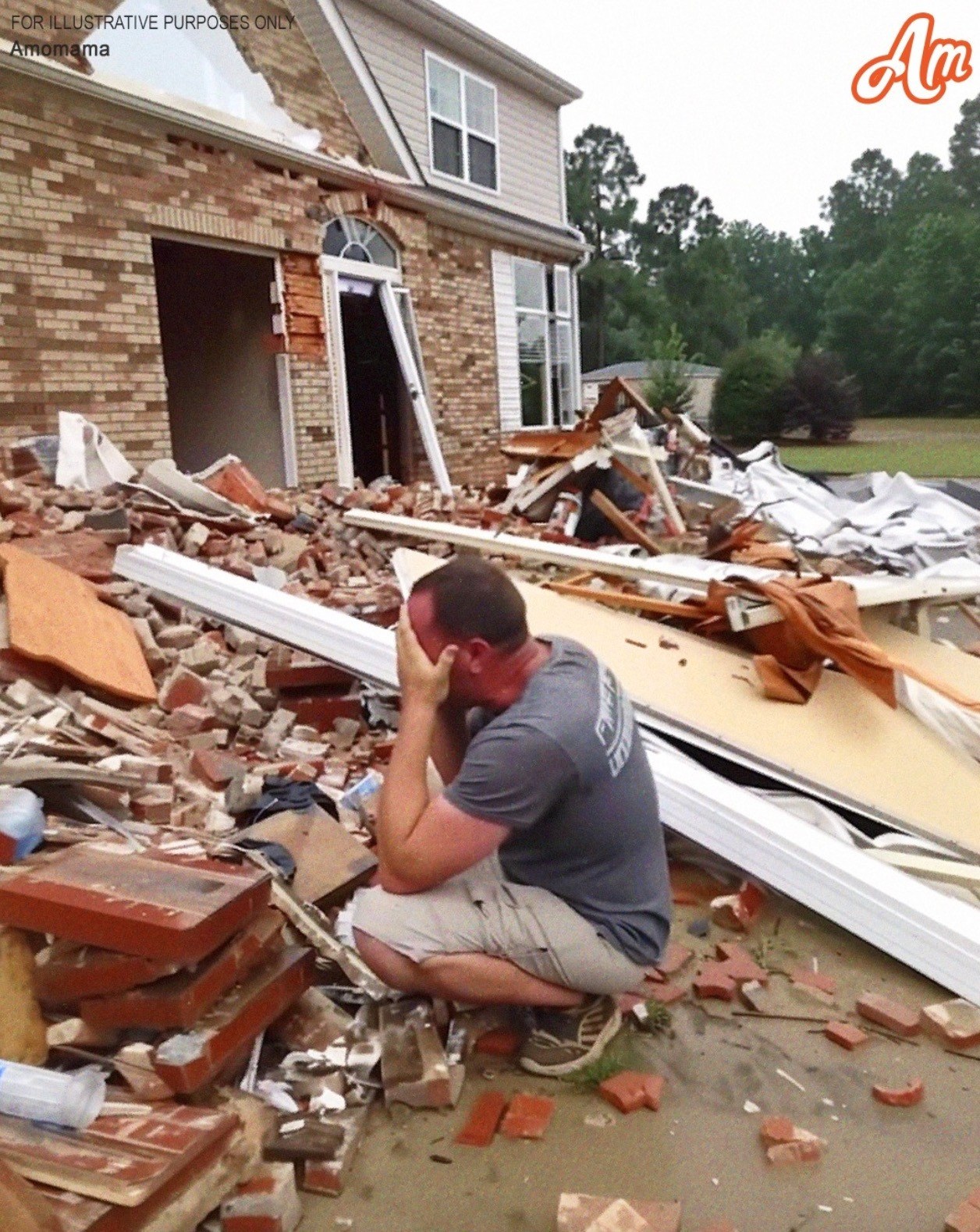 Son Who Hadn’t Seen His Mother in Years Returns to Find Her Home in Ruins
