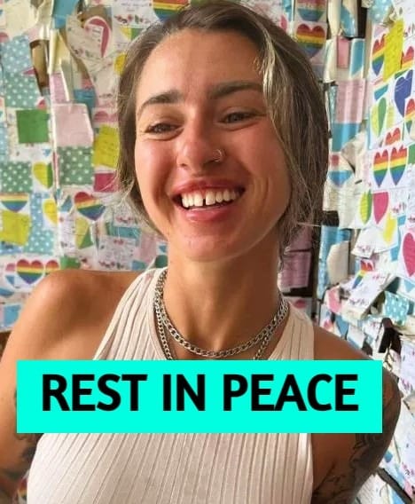 What a tragedy! The whole country is mourning the passing. When you find out who she is, you will cry: