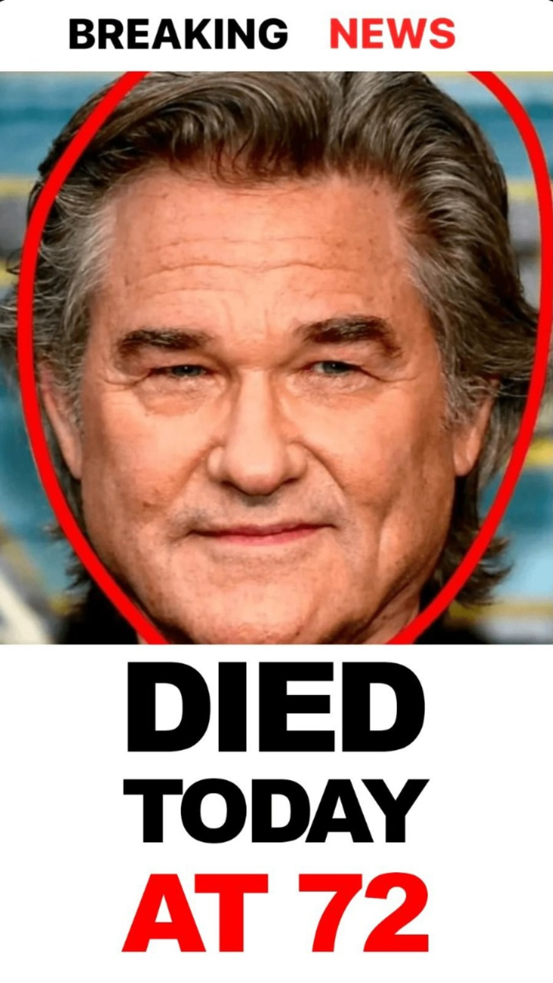PRAY FOR YOU: Kurt Russell!