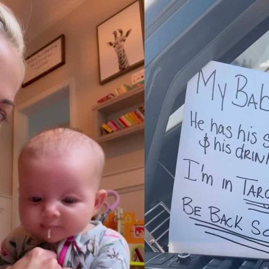 Mom leaves “baby” in car while she shops at Target