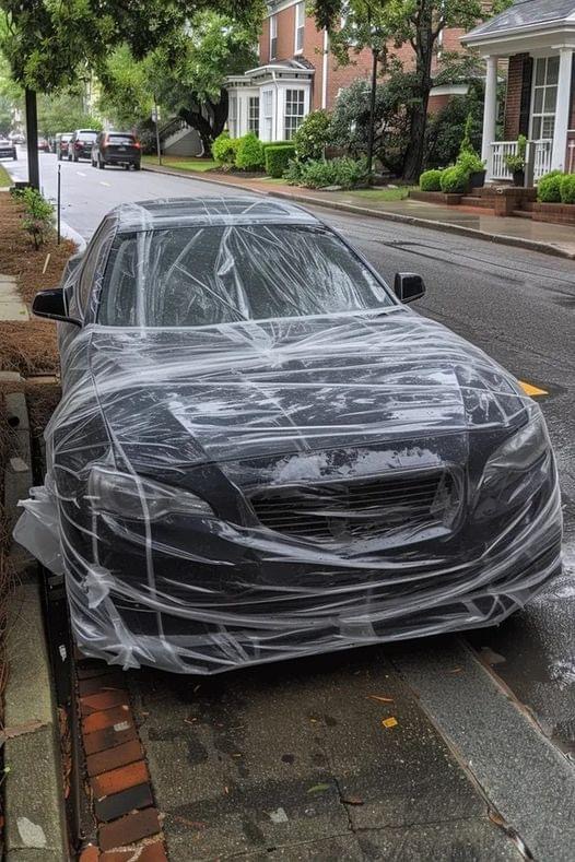 My Neighbors Wrapped My Car