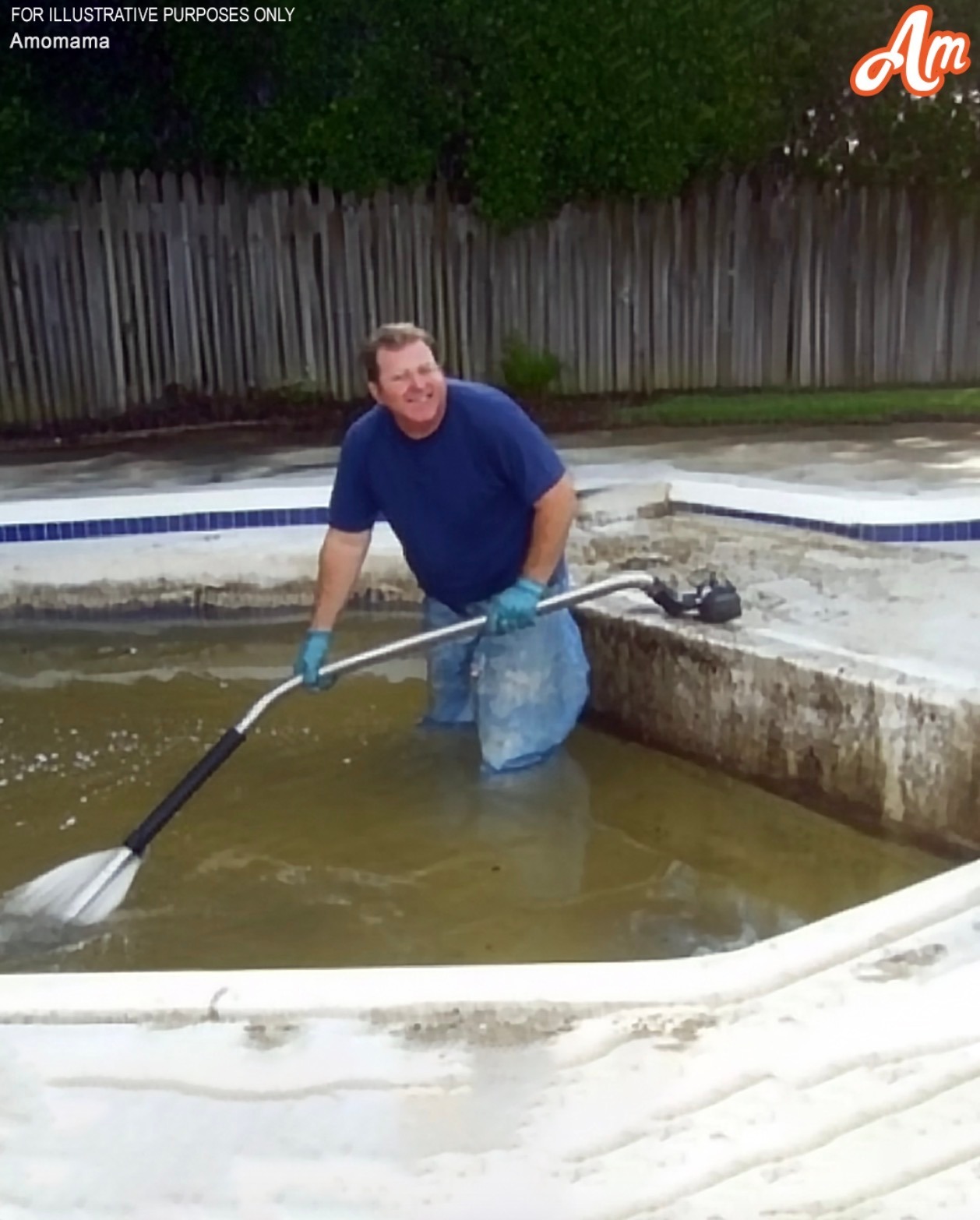Impoverished Pool Cleaner Finds Hidden Door in Elderly Woman’s Pool, Purchases His Own Mansion the Following Week