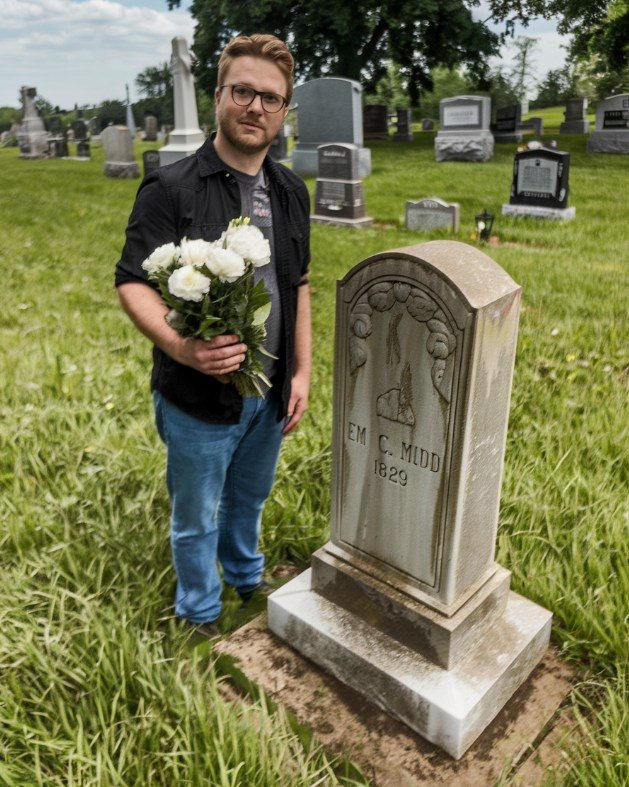 Adults Ignore Grandpa’s Neglected Grave, Boy Cleans It and Finds Engraved Coordinates