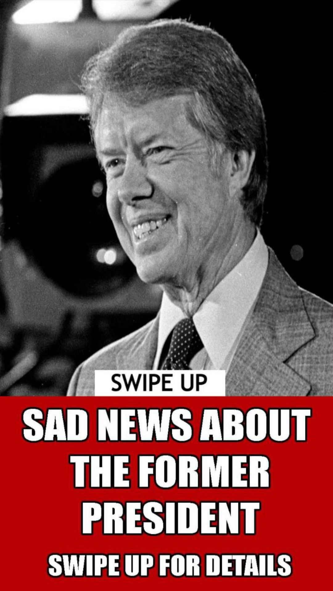 Prayers for Jimmy Carter as His Foundation Makes Grim Announcement