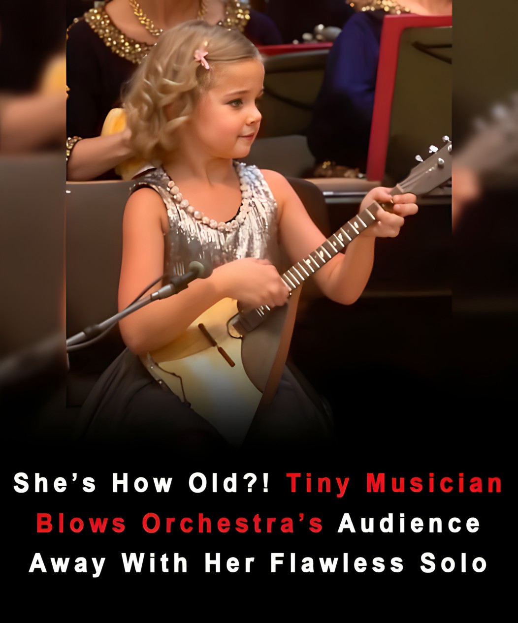 She’s How Old?! Tiny Musician Blows Orchestra’s Audience Away With Her Flawless Solo
