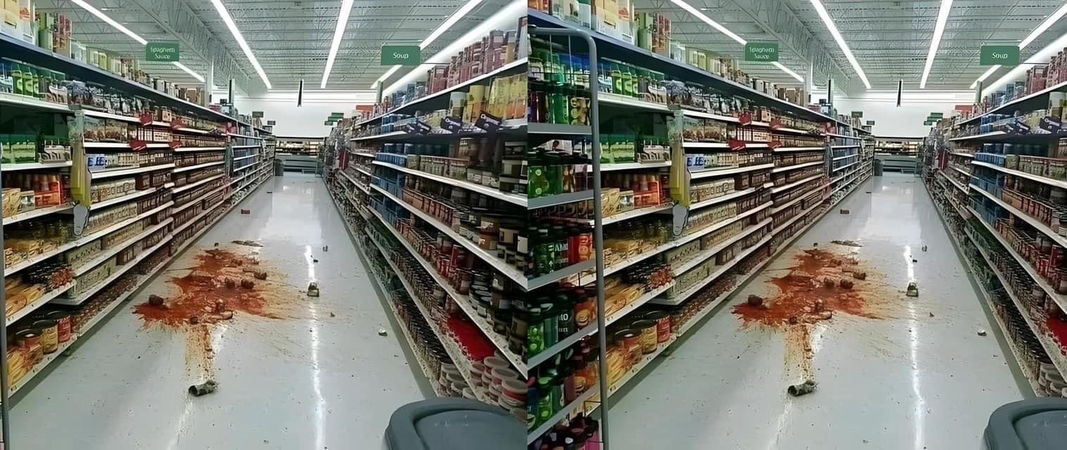 I was at the grocery store yesterday and what happen there i was sh0cked