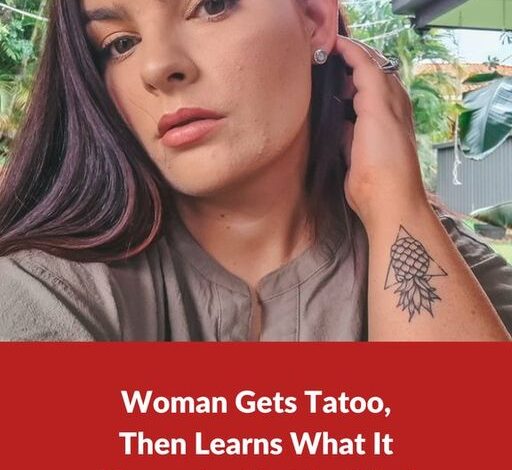 Woman Freaks After She Learns Her Arm Tattoo Has A Secret Meaning