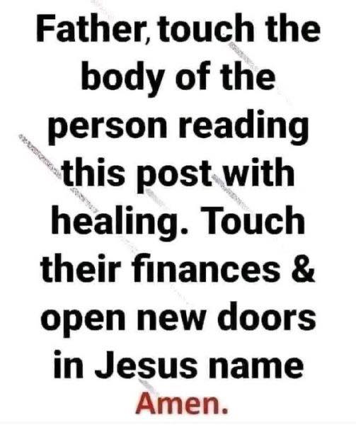 May god bless you… Amen check link for amazing prayer