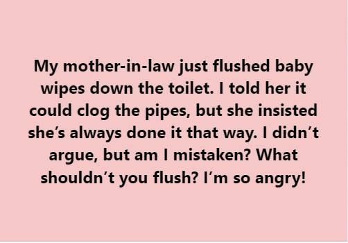Items You Should Avoid Flushing Down the Toilet