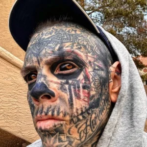 Man Spends $70K To Tattoo His Full Body And Eyeballs, Reveals What He Looked Like Before