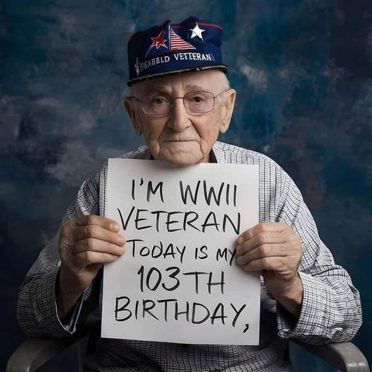 Happy Birthday! Thank you for your service.