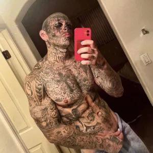 Man Spends $70K To Tattoo His Full Body And Eyeballs, Reveals What He Looked Like Before