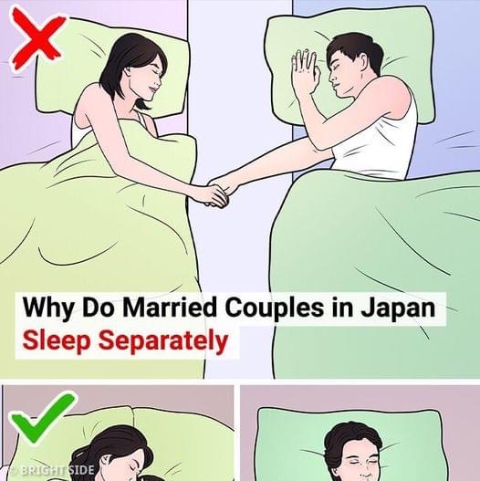 The Secret to Why Married Couples in Japan Prefer Sleeping in Separate Beds