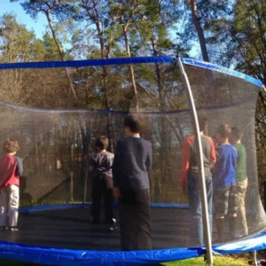 Boys On Trampoline Suddenly Freeze, Then Mother Hears Unmistakable Sound And Realizes Why
