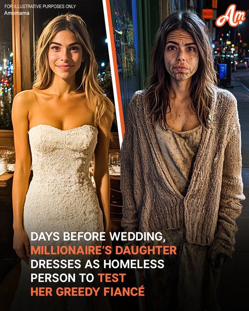 Days Before Wedding, Millionaire’s Daughter Disguises As Homeless to Test Her Wealthy Fiancé