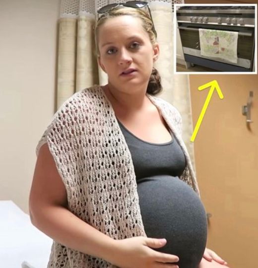 Husband Leaves Wife 8 Months Into Her Pregnancy, Weeks Later She Finds This In The Oven