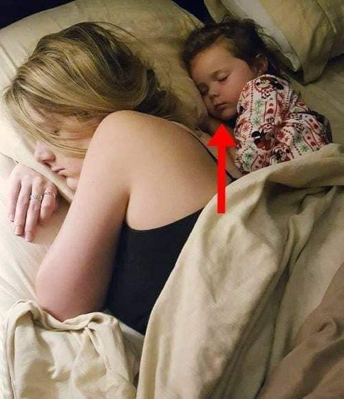 My spouse had shot this photo on my phone while I was sleeping, and I discovered it when I woke up.