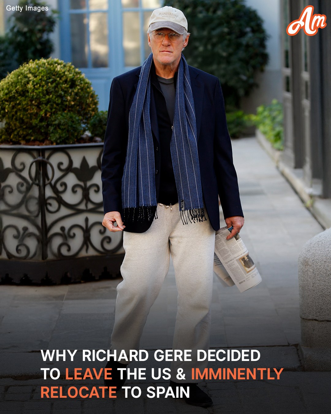 Why Richard Gere Decided to Leave the US and Relocate to Spain