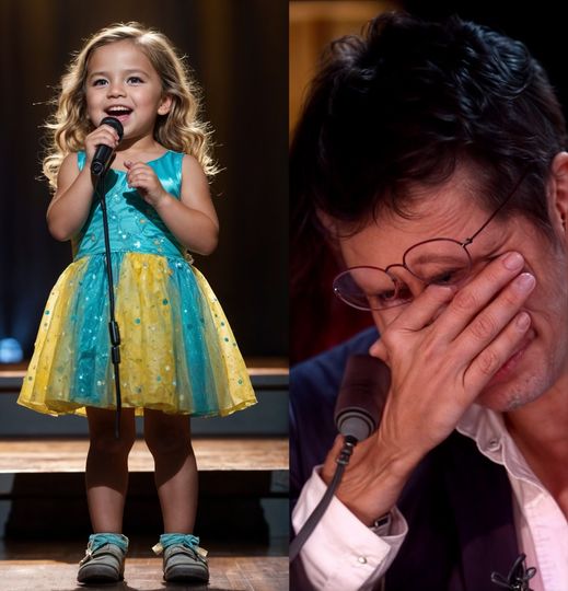 “Unprecedented in history, Simon Cowell is moved to tears when a young girl begins to sing, causing the entire audience to gasp in astonishment!”