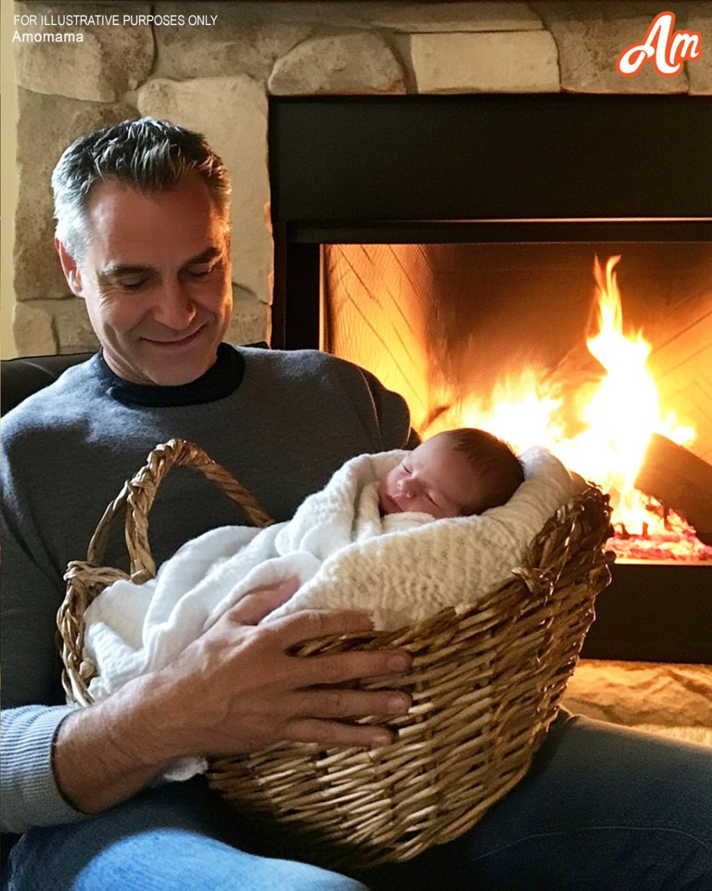 Man Finds a Baby Boy Wrapped in Blankets in a Basket and Adopts Him—17 Years Later, a Stranger Returns for the Boy