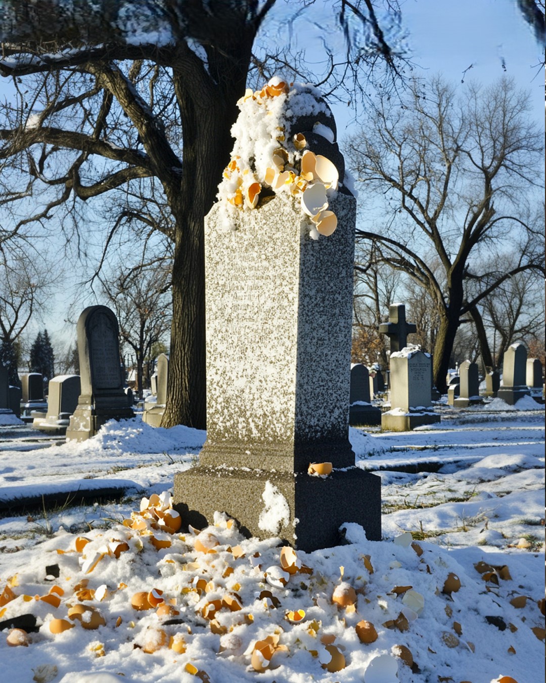 Someone Kept Throwing Eggs at My Husband’s Gravestone – One Day, I Saw Who It Was, and It Nearly Destroyed My Life