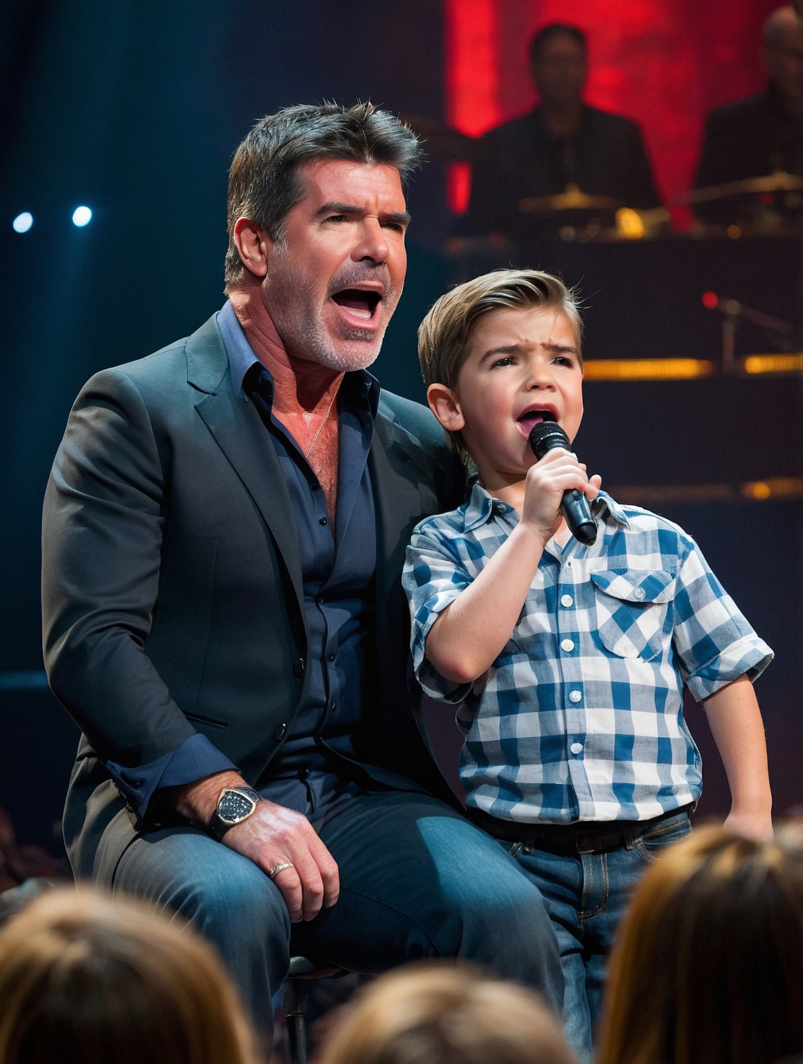 It was absolutely unforgettable! Simon Cowell and his son delivered an adorably angelic rendition of “Don’t Stop Believin’.”