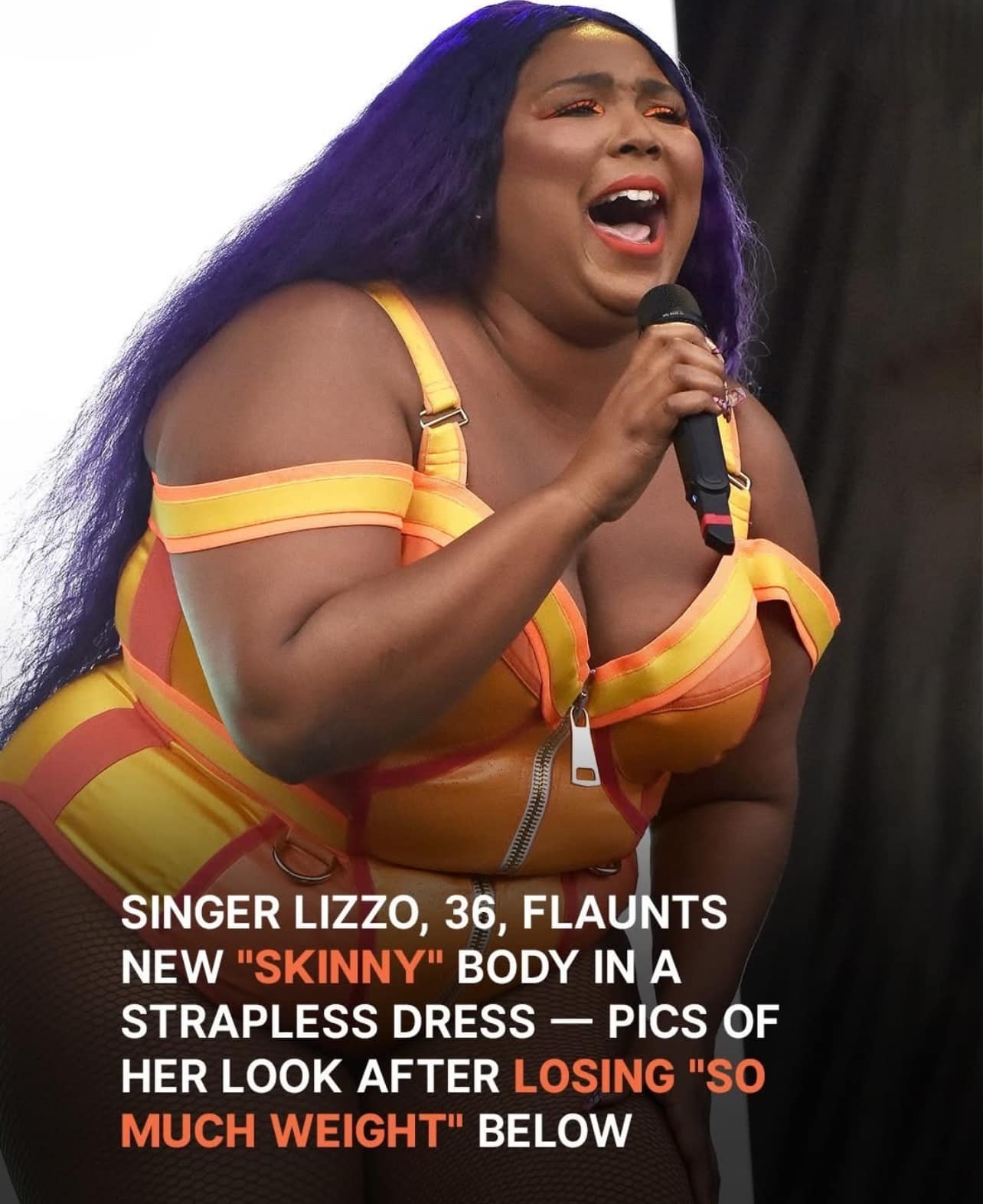 ‘I Like This New Look’: Singer Lizzo, 36, Flaunts ‘Skinny’ Figure in Off-Shoulder Dress After Losing ‘So Much Weight’