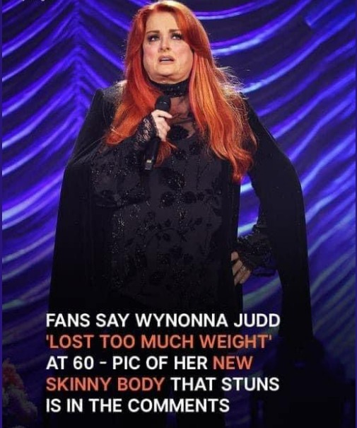 Fans Notice Wynonna Judd, 60, ‘Lost Too Much Weight’ as She FIaunts ‘Skinny’ Look in Black PIunging Outfit