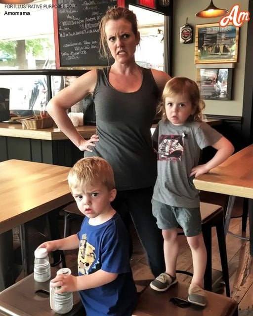 Entitled Mom Claimed My Seat at the Cafe โ Her Face Turned Red after I Taught Her a Lesson
