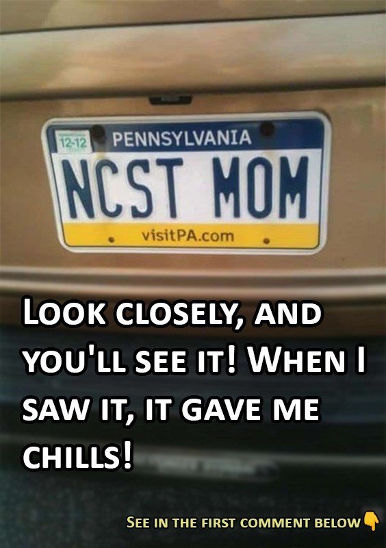 Look closely, and you’ll see it! When I saw it, it gave me chills! 😂 See in the first comment below👇