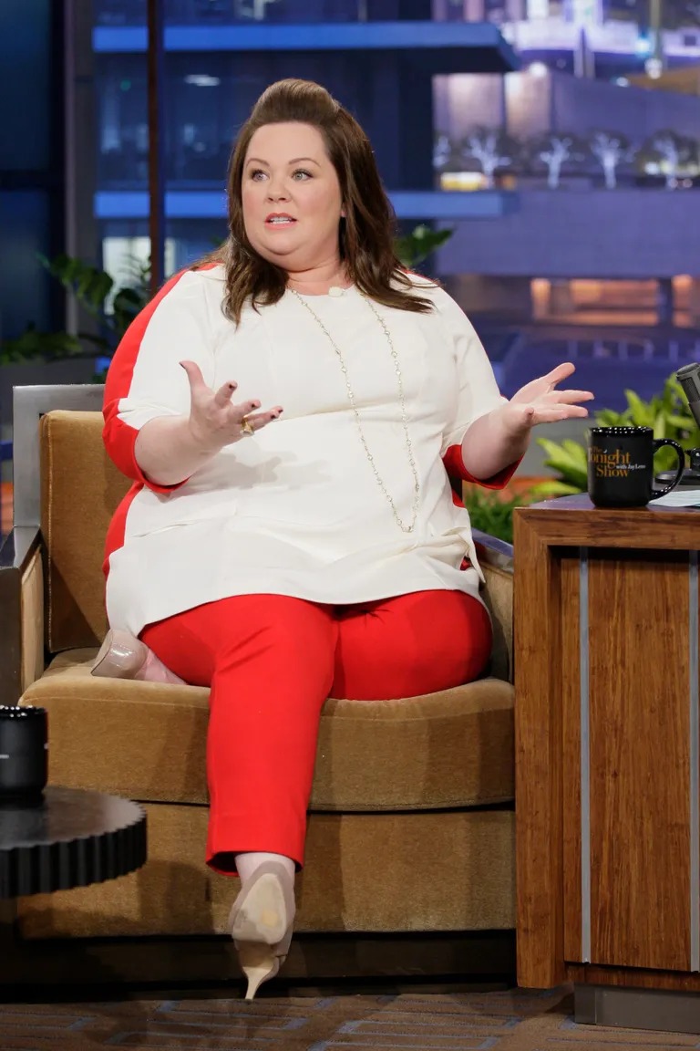 Melissa McCarthy, 54, Wows Users with Her ‘New Figure’ While Rocking a Pink Pantsuit — Photos