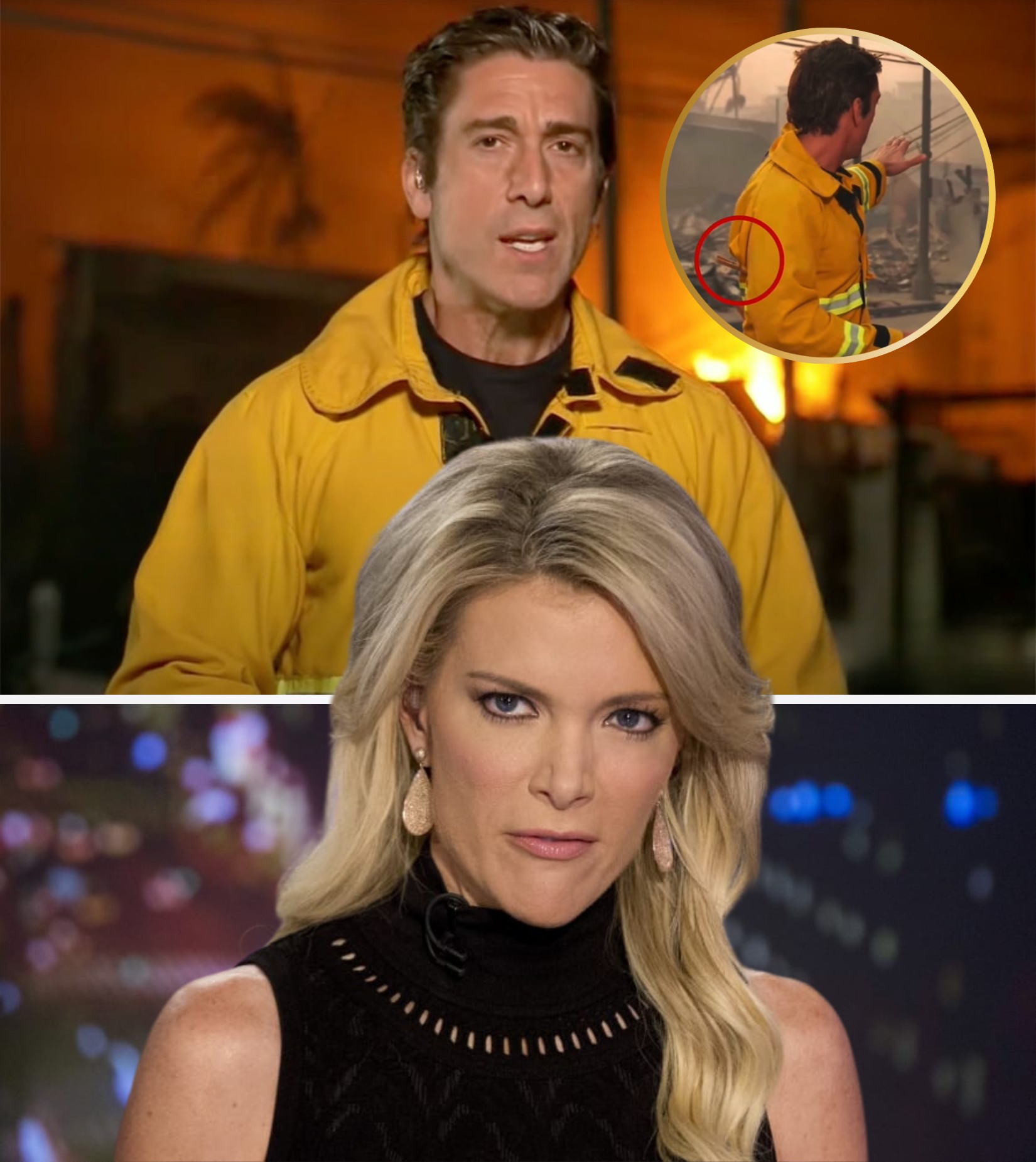 ABC Newsโ David Muir criticized for alleged โnarcissisticโ fashion choice during LA wildfire coverage