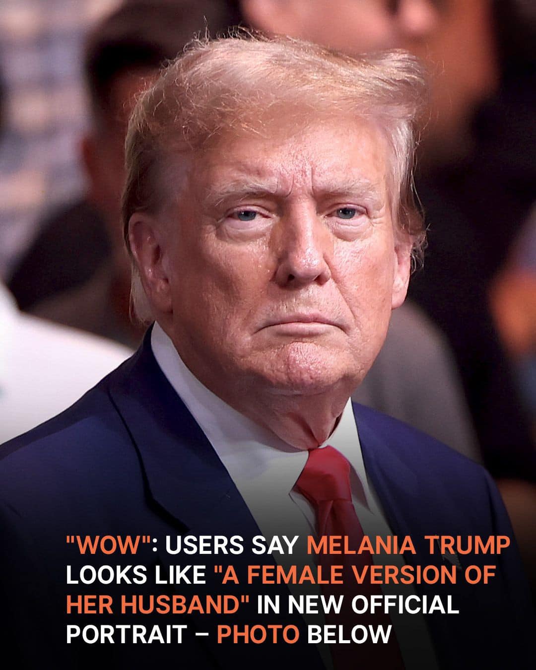 People Respond to Melania Trump’s New Official Photo Portrait