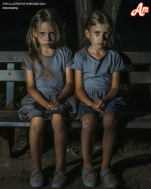Woman Discovers Shocking Truth after Following Twin Girls Who Sit Alone in Park Every Evening