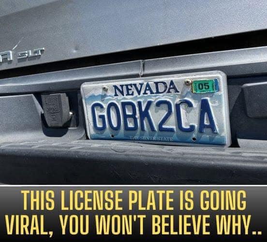 This License Plate Is Going Viral for Surprising Reason!  Continue Reading Below first comment👇