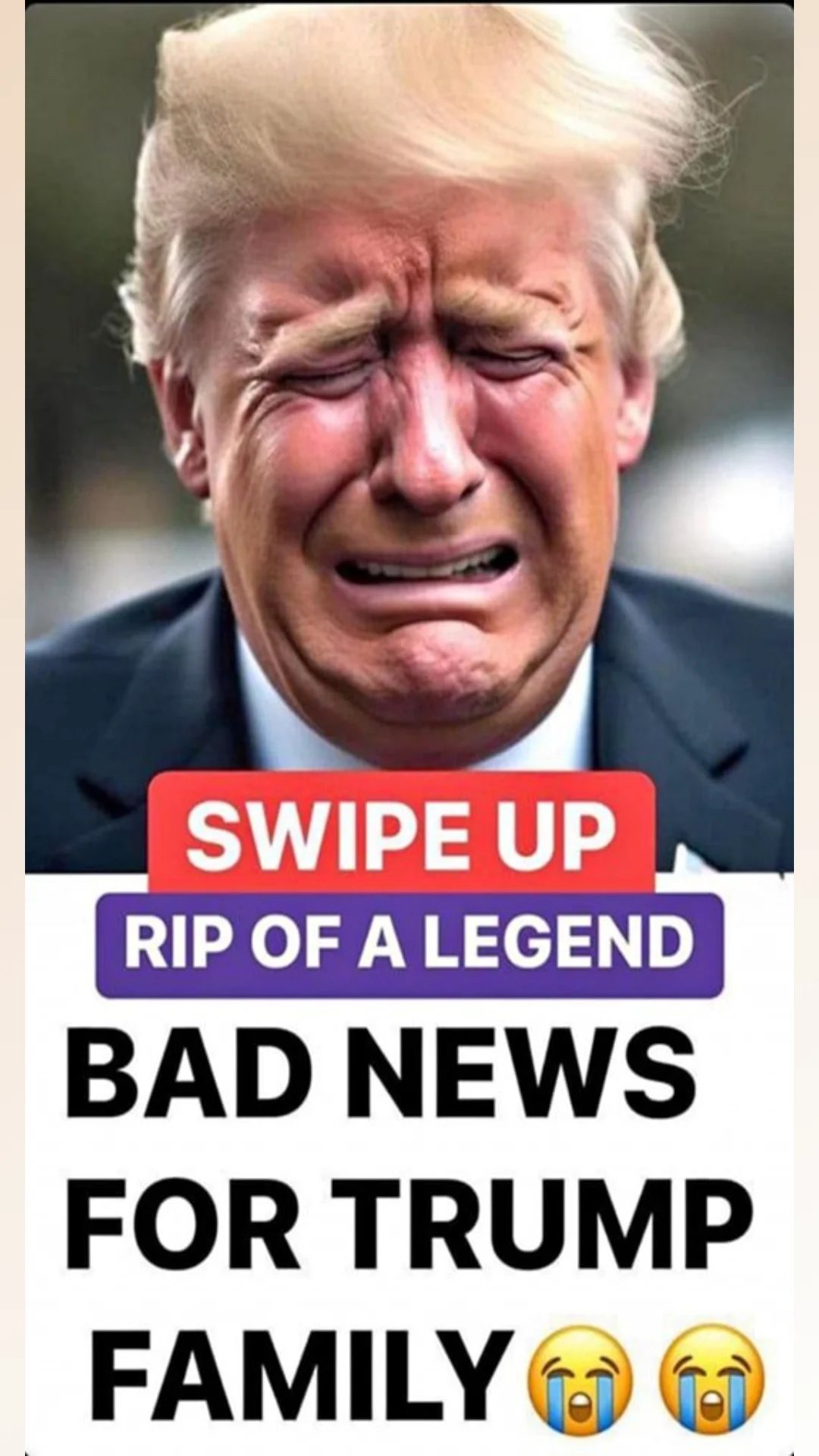 TRUMP UNEXPECTED ANNOUNCEMENT