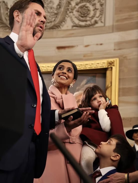 JD Vance’s Daughter Goes Viral At Inauguration After People Spot Small Detail