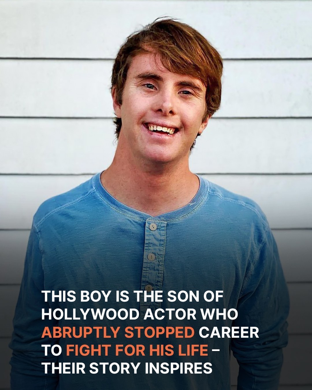 This Boy Is the Son of Hollywood Actor Who Stopped Career after His Birth โ Their Story Inspires