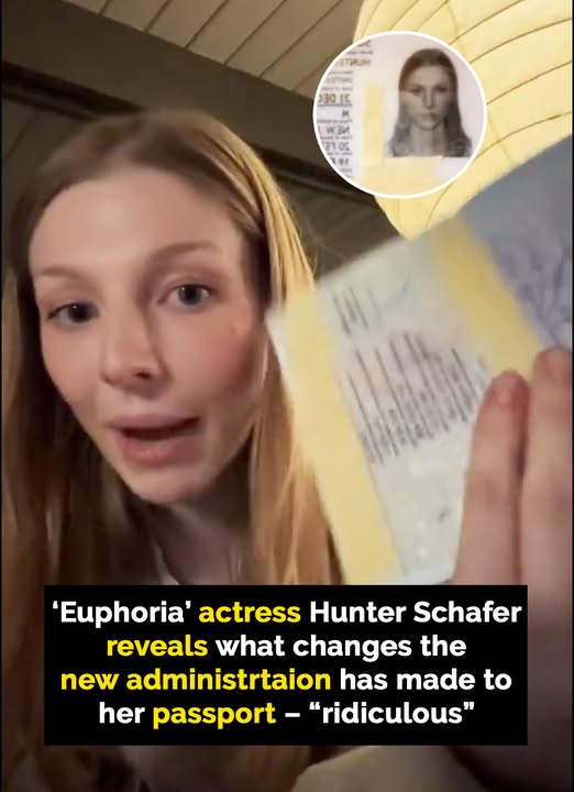 Hunter Schafer lambasts at new admin after seeing passport