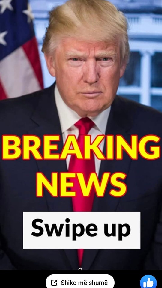 People outraged after White House shares bold four-word statement about Donald Trump with bizarre photo