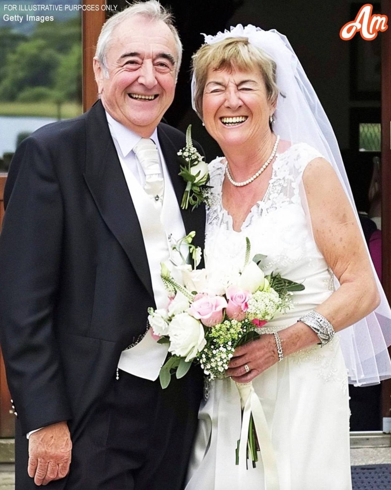 I Came to My Wedding and Saw My Mom in a Wedding Dress with a Bouquet