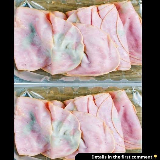 Pulled out some deli meat from fridge. My mother-in-law says it’s wasteful not to use it, but it looks bad to me. What should I do?