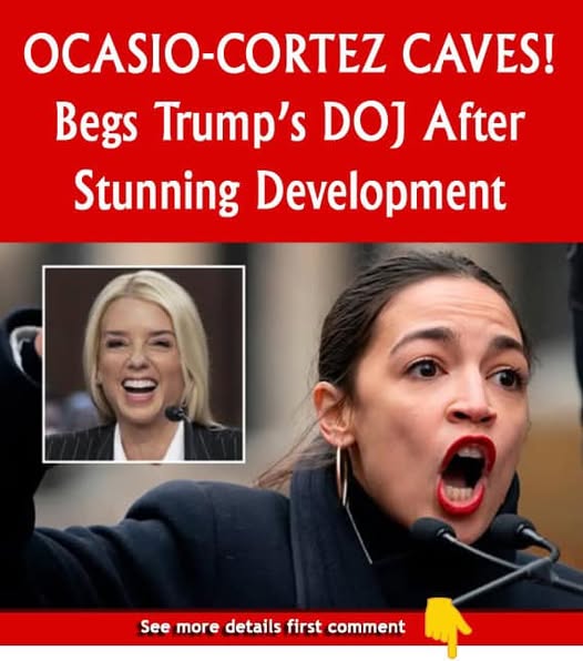 Ocasio-Cortez Sends Panicked Letter To DOJ After Homan Threat