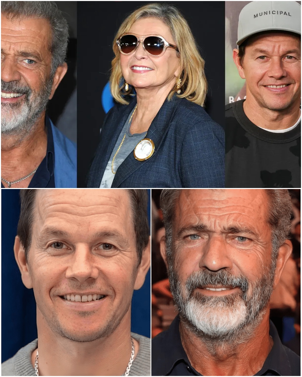 Hollywood Shaken as Roseanne Barr, Mark Wahlberg, and Mel Gibson Unite to Launch a Bold, Controversial New Studio Promising to Challenge Woke Culture, Rewrite Industry Norms, and Spark a Massive Cultural Shift
