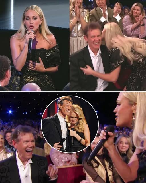 Carrie Underwood took the stage, but by the time she finished, there wasn’t a dry eye in the house. Her emotional Opry 100 tribute to the legendary Randy Travis wasn’t just a performance—it was a moment frozen in time. As the final note faded, the crowd rose to their feet, thundering applause echoing through the Grand Ole Opry, honoring both the country queen and the icon she paid tribute to