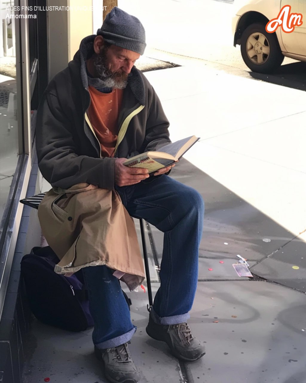 Homeless man shocks cafe patrons by saving pregnant woman โ only then did I recognize him