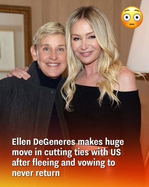 Uncategorized Ellen DeGeneres takes a major step in cutting ties with the US