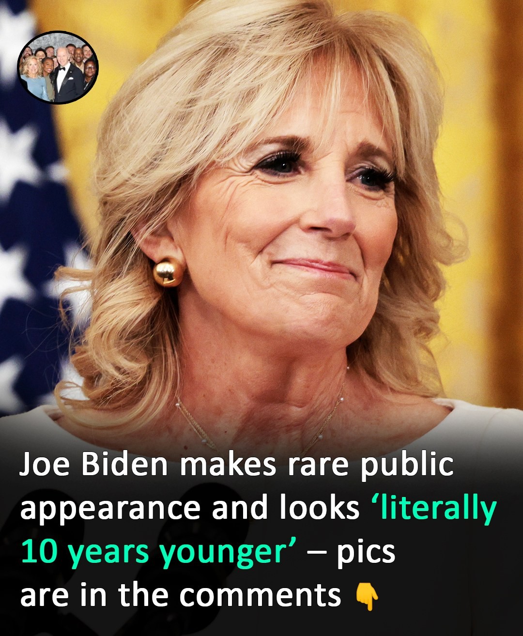 Joe & Jill Biden step out for premiere โ and everyoneโs saying the same thing